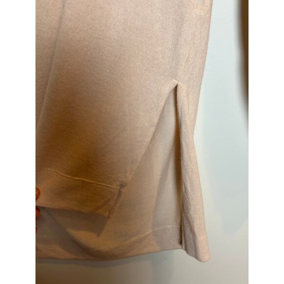 Michael Stars Large Tan Neutral Tunic With Hood Travel Stockholm - Picture 5 of 10